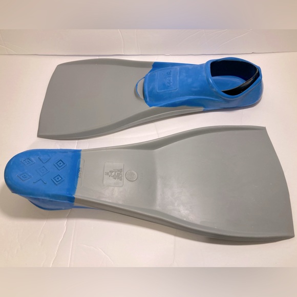 New Speedo Adult Triathlon Rubber Swim Fins - Picture 2 of 7